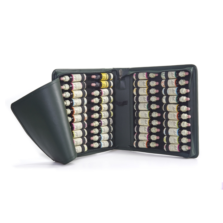 Trousse vide verte 40 flacons Fleurs de Bach Mes Fleurs de BACH 4 - mesfleursdebach.com 