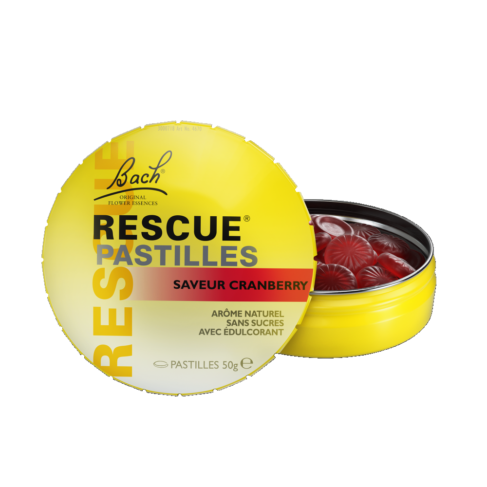 RESCUE PASTILLES CRANBERRY RESCUE PASTILLES CRANBERRY