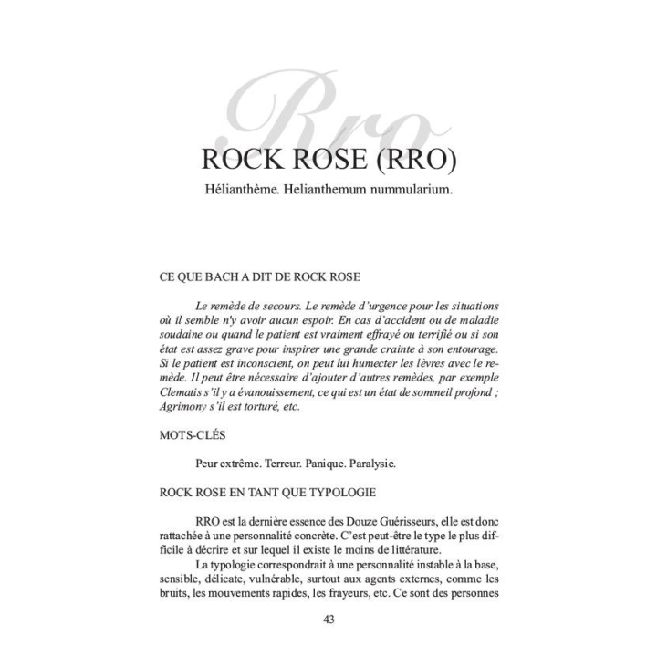 Fleurs de Bach, 38 descriptions dynamiques Dr Ricardo Orozco Mes Fleurs de BACH 4 - mesfleursdebach.com 