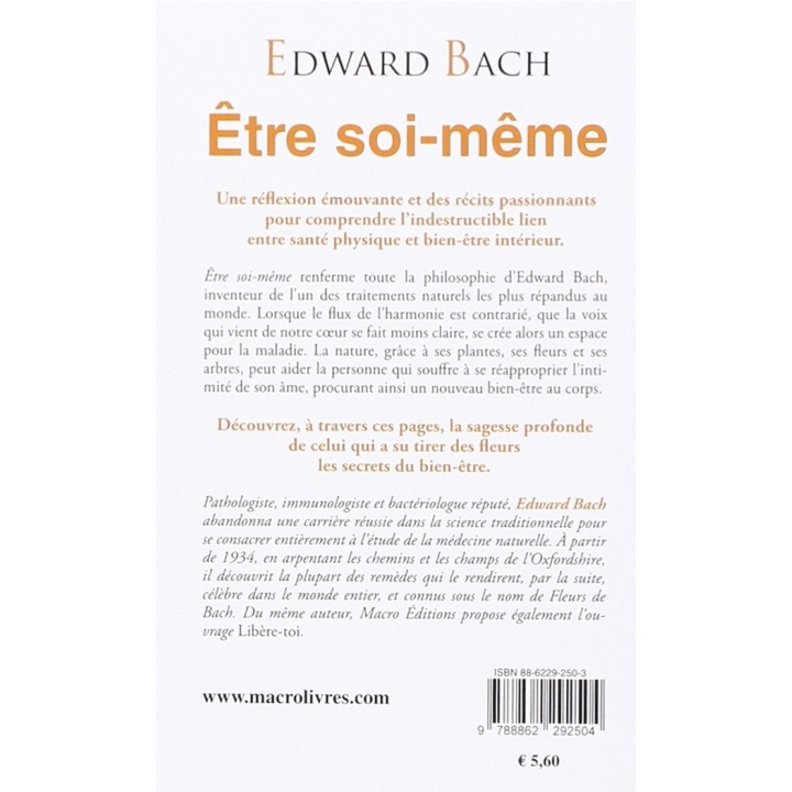 Etre soi-même de Edward BACH Mes Fleurs de BACH 3 - mesfleursdebach.com 