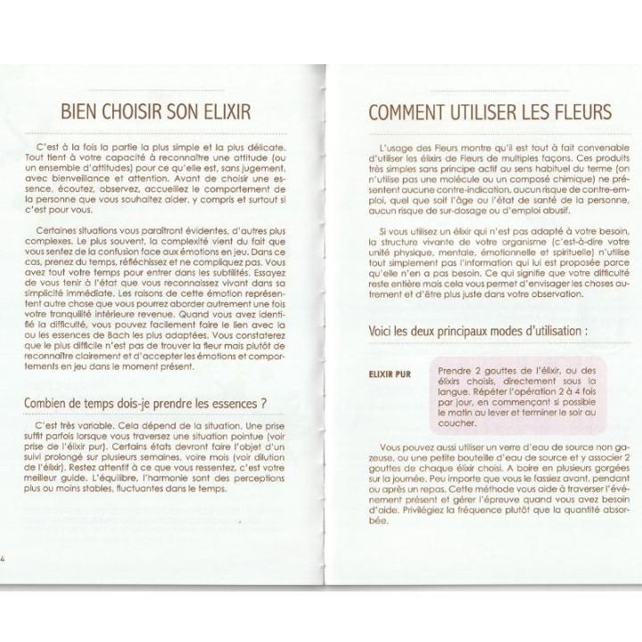 Nos Emotions. les Fleurs. la Vie de François Deporte, conseiller & formateur agréé par le Centre Bach Mes Fleurs de BACH 3 - mes