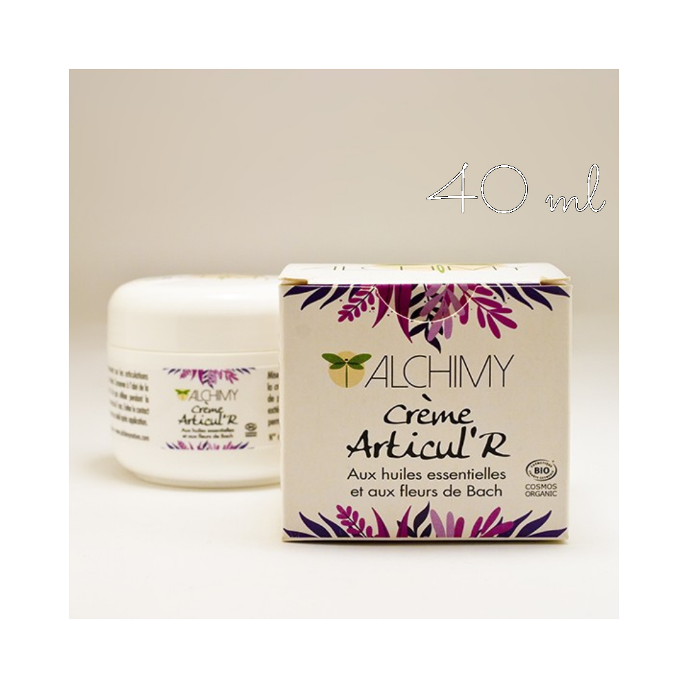 CREME ARTICUL'R Aux Fleurs de Bach et Huiles Essentielles CREME ARTICUL'R Aux Fleurs de Bach et Huiles Essentielles