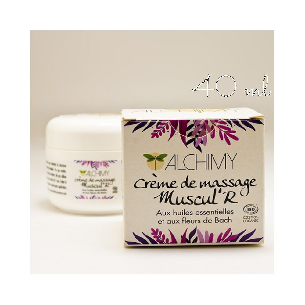 MUSCUL'R Aux Fleurs de Bach et Huiles Essentielles MUSCUL'R Aux Fleurs de Bach et Huiles Essentielles