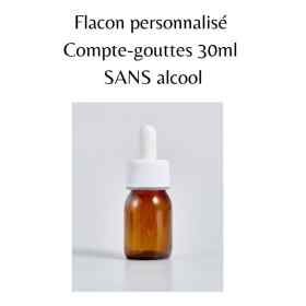 Mélange non alcoolisé, 1 COMPTE-GOUTTES Fleurs de BACH personnalisé 30ML
