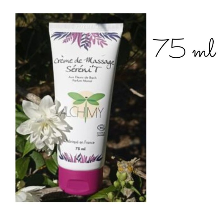 Crème de massage Séréni’T 75 ML Alchimy Alchimy 3 - mesfleursdebach.com 