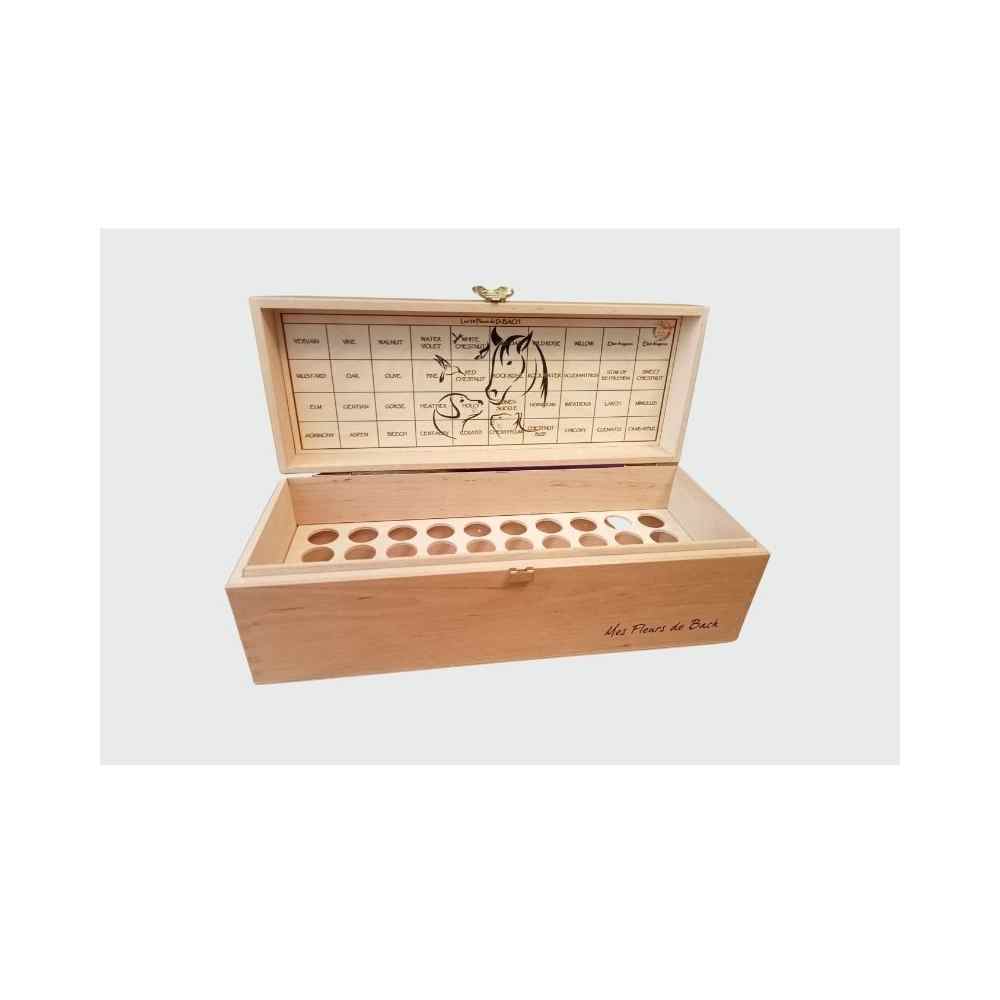 COFFRET EN BOIS VIDE ANIMAUX pour flacons 10ML ATLAS COFFRET EN BOIS VIDE ANIMAUX pour flacons 10ML ATLAS