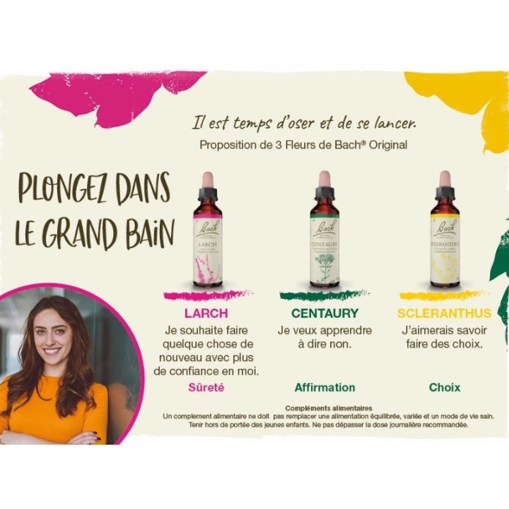 Centaury Bach Original - Fleur de Bach Authentique 20 ml (Centaurée) Bach Original Nelsons 8 - mesfleursdebach.com 