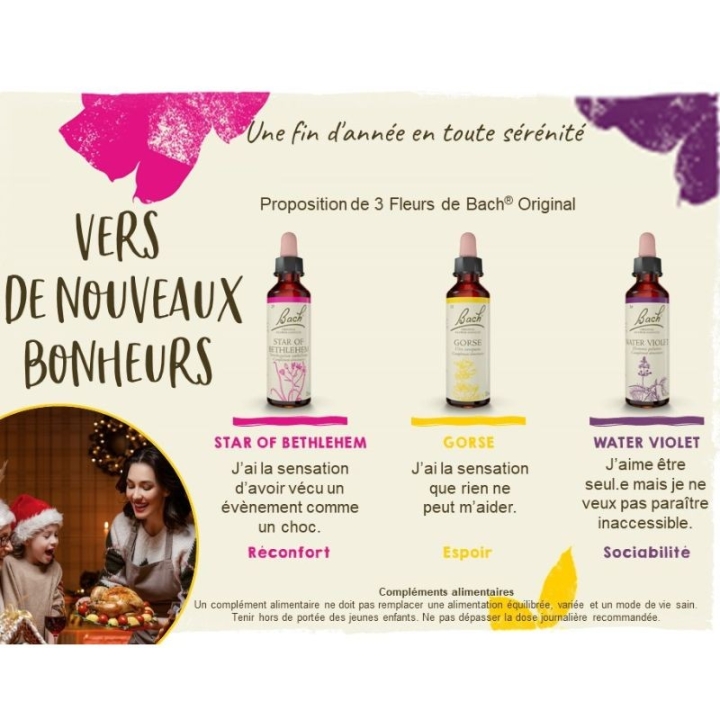 Star of Bethlehem Bach Original - Fleur de Bach Authentique 20 ml (Étoile de Bethléem) Bach Original Nelsons 9 - mesfleursdebach