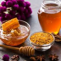 nettoyage peau savon aux fleurs de Bach miel propolis et calendula healing herbs