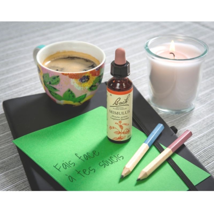 Mimulus Bach Original - Fleur de Bach Authentique 20 ml (Mimule) Bach Original Nelsons 8 - mesfleursdebach.com 