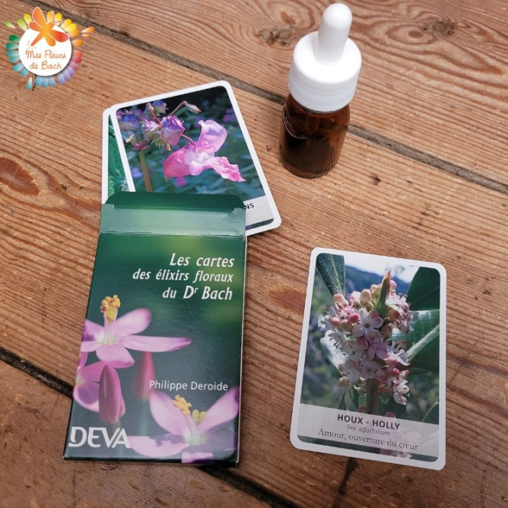 39 Cartes des élixirs floraux du DR Bach de Philippe Deroide - Deva - 10*7cm Deva 2 - mesfleursdebach.com 