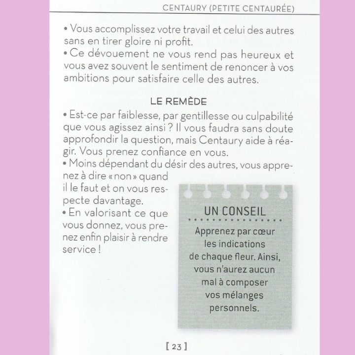 Le petit guide des Fleurs de Bach de Marie-Noëlle Pichard [product.brand] 6 - mesfleursdebach.com 