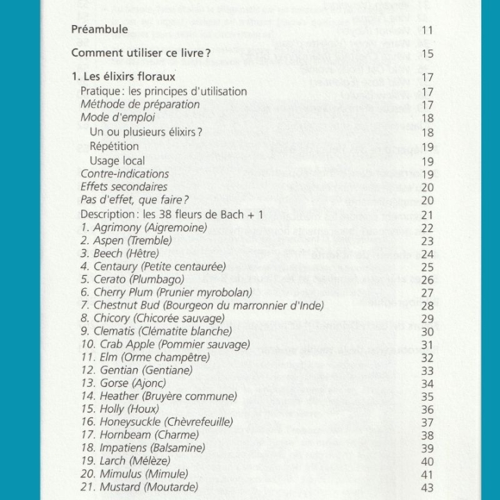 Fleurs de Bach et Homéopathie du Dr Alain Horvilleur Mes Fleurs de BACH 3 - mesfleursdebach.com 