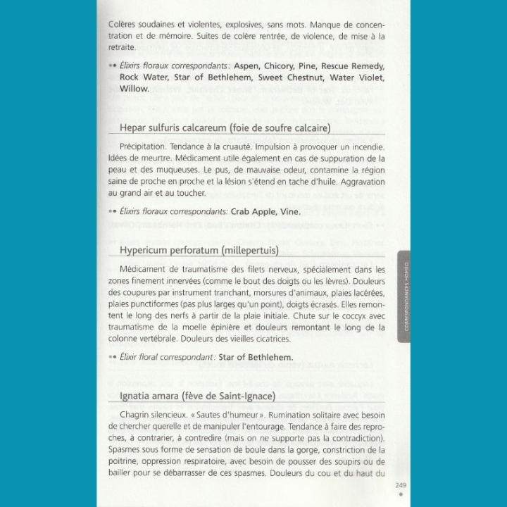 Fleurs de Bach et Homéopathie du Dr Alain Horvilleur Mes Fleurs de BACH 7 - mesfleursdebach.com 