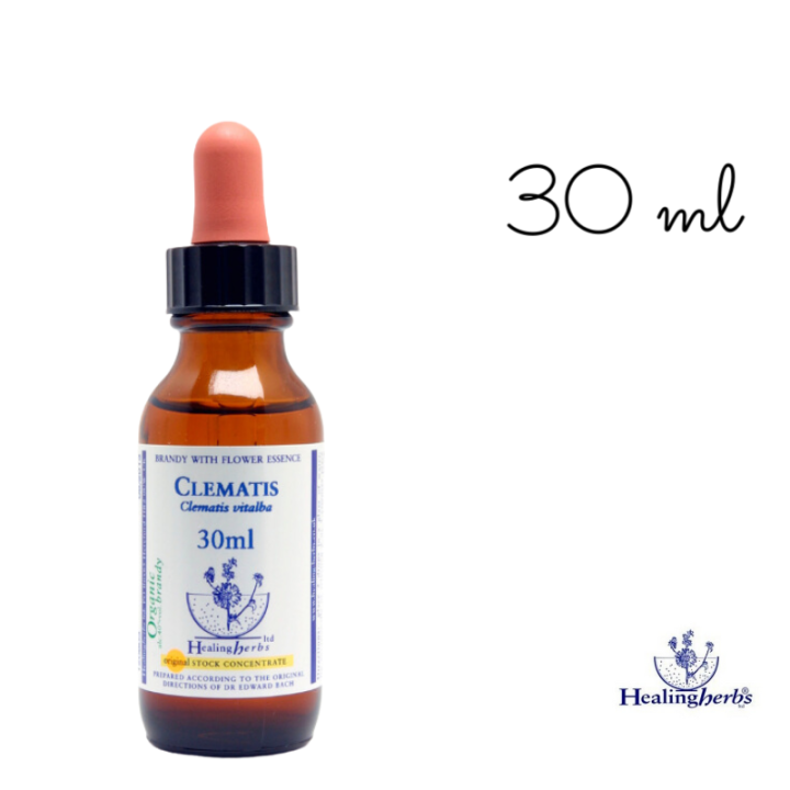 Clematis Healing Herbs 30 ml (Clématite) Healing Herbs 4 - mesfleursdebach.com 