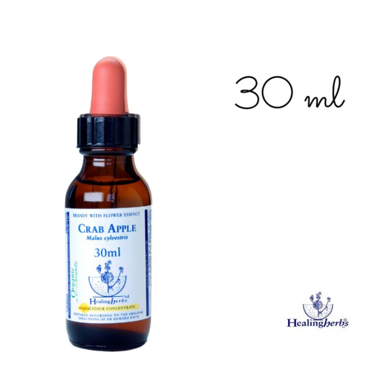 Crab Apple Healing Herbs 30 ml (Pommier Sauvage) Healing Herbs 6 - mesfleursdebach.com 