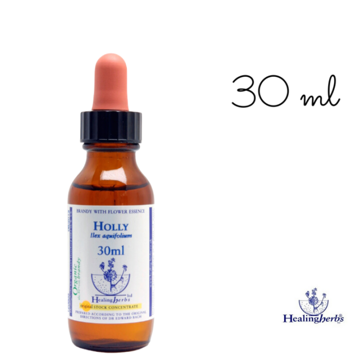 Holly Healing Herbs 30 ml (Houx) Healing Herbs 5 - mesfleursdebach.com 