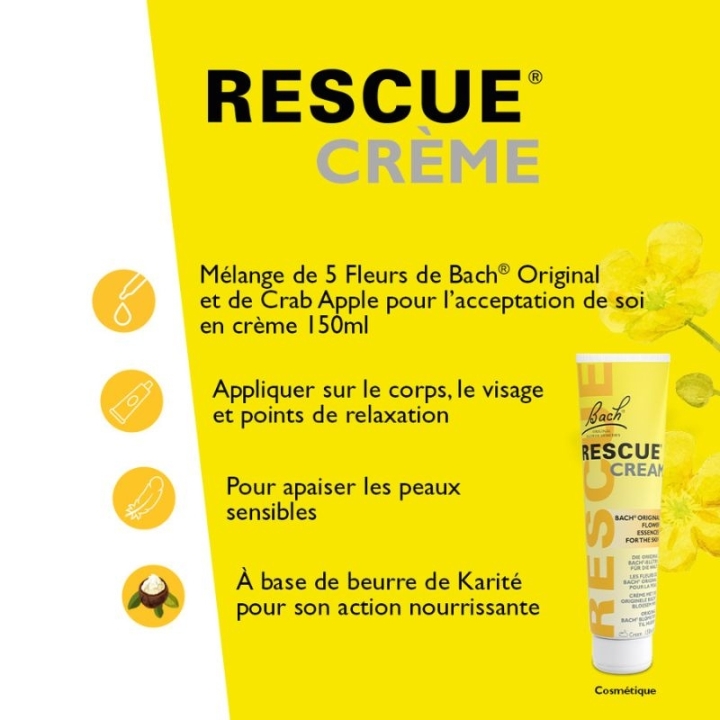 Bach - Crème Rescue 30 ml Bach Original Bach Original Nelsons 6 - mesfleursdebach.com 