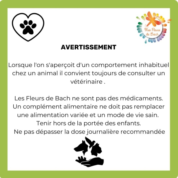 Bach - Rescue Pets Jour 20 ml (animaux) sans alcool compte-gouttes Bach Original Bach Original Nelsons 6 - mesfleursdebach.com 