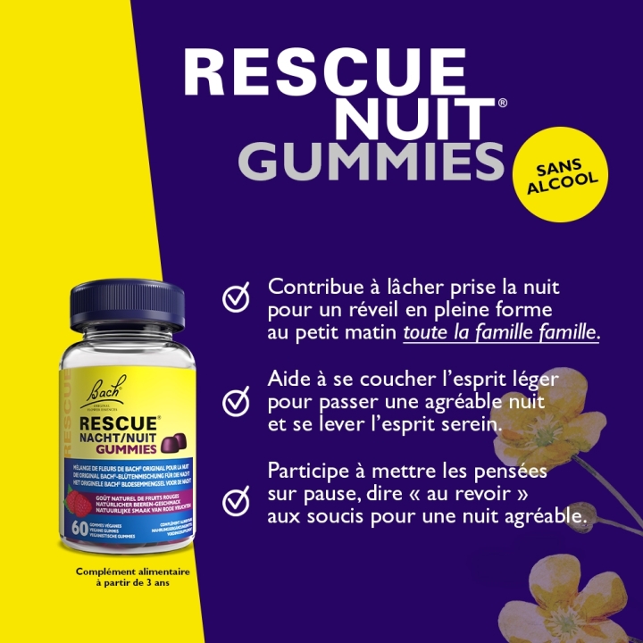 Bach - Rescue Gummies nuit fruits rouges Bach Original Bach Original Nelsons 5 - mesfleursdebach.com 
