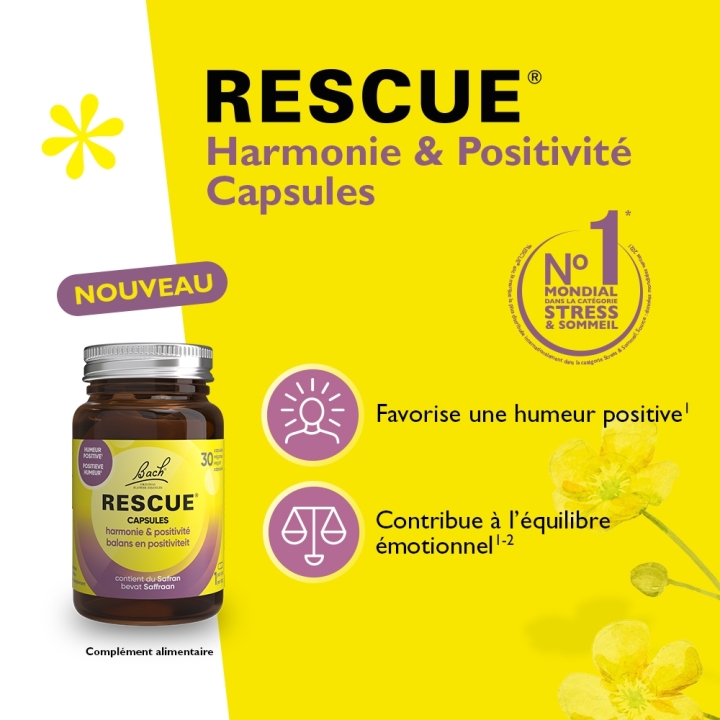 Bach - Rescue Capsules - Harmonie et positivité Bach Original Bach Original Nelsons 3 - mesfleursdebach.com 