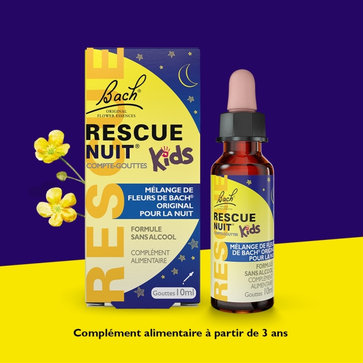 Bach - Rescue Kids sans alcool nuit 10 ml Bach Original Bach Original Nelsons 5 - mesfleursdebach.com 
