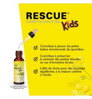 Rescue Kids jour sans alcool 10 ml