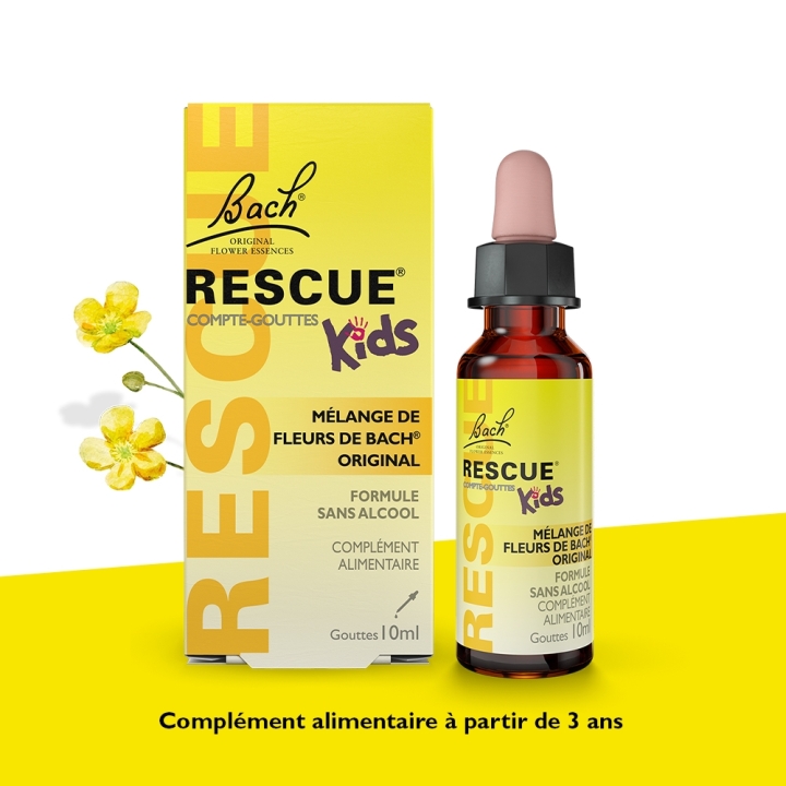 Bach - Rescue Kids sans alcool jour 10 ml Bach Original Bach Original Nelsons 5 - mesfleursdebach.com 