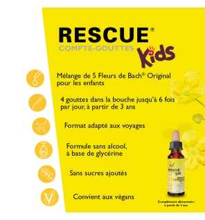 Bach Original Rescue Kids jour sans alcool 10 ml