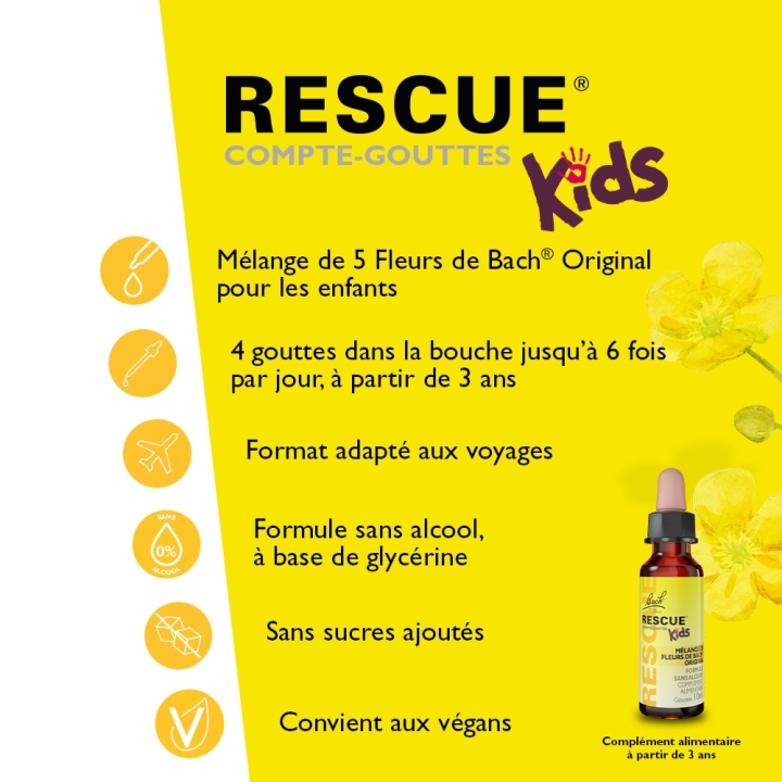 Bach - Rescue Kids sans alcool jour 10 ml Bach Original Bach Original Nelsons 2 - mesfleursdebach.com 