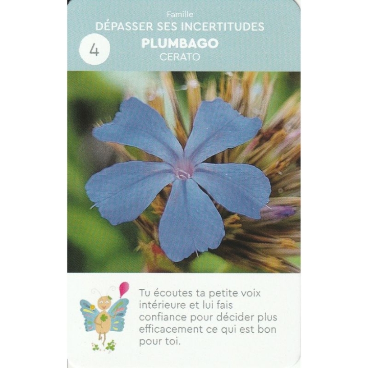 Cartes enfants Fleurs de Bach "Emotions en Fleurs et Papillon Lune" - 11*7cm Mes Fleurs de BACH 3 - mesfleursdebach.com 
