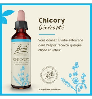 Chicory fleurs de Bach Original 20 ml (Chicorée)