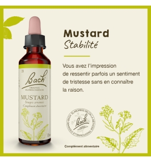 Mustard fleurs de Bach Original 20 ml (Moutarde)