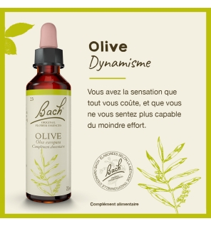 Olive fleurs de Bach Original 20 ml (Olive)
