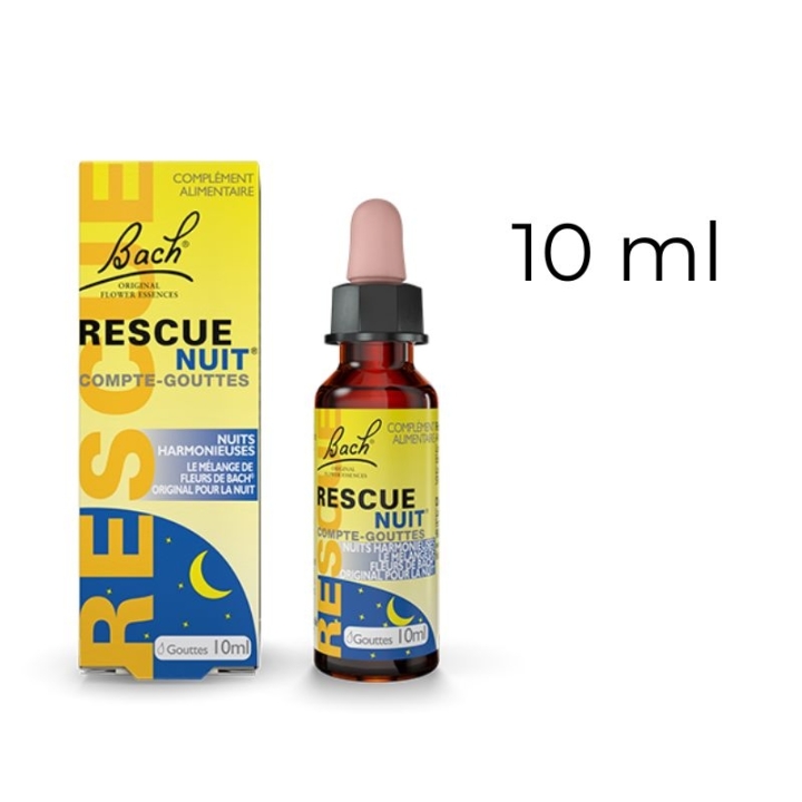 Bach - Rescue nuit compte-gouttes 10 ml Bach Original Bach Original Nelsons 1 - mesfleursdebach.com 