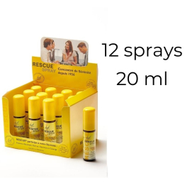 Rescue - Présentoir 12 Rescue spray jour 20 ml Bach Original Bach Original Nelsons 1 - mesfleursdebach.com 