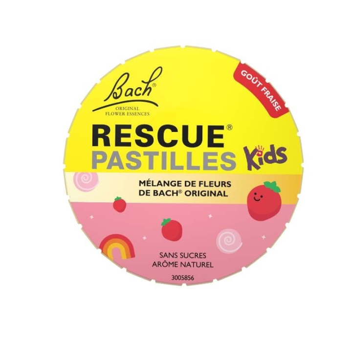 Bach - Rescue Kids pastilles fraise Bach Original Bach Original Nelsons 2 - mesfleursdebach.com 