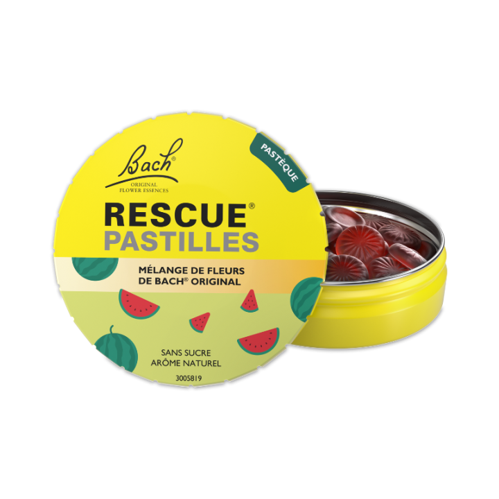 Bach - Rescue pastilles pastèque Bach Original Bach Original Nelsons 3 - mesfleursdebach.com 