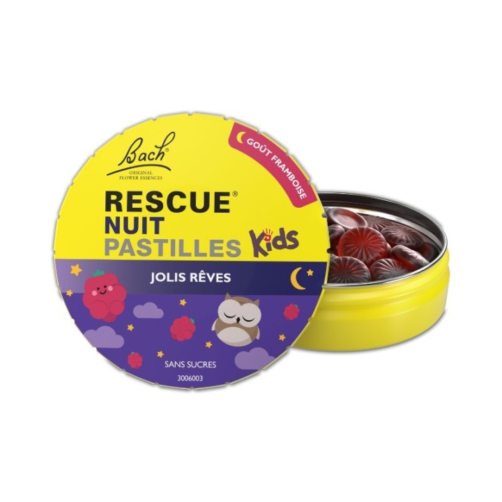 Rescue Kids Nuit pastilles framboise Bach Original Bach Original Nelsons 3 - mesfleursdebach.com 