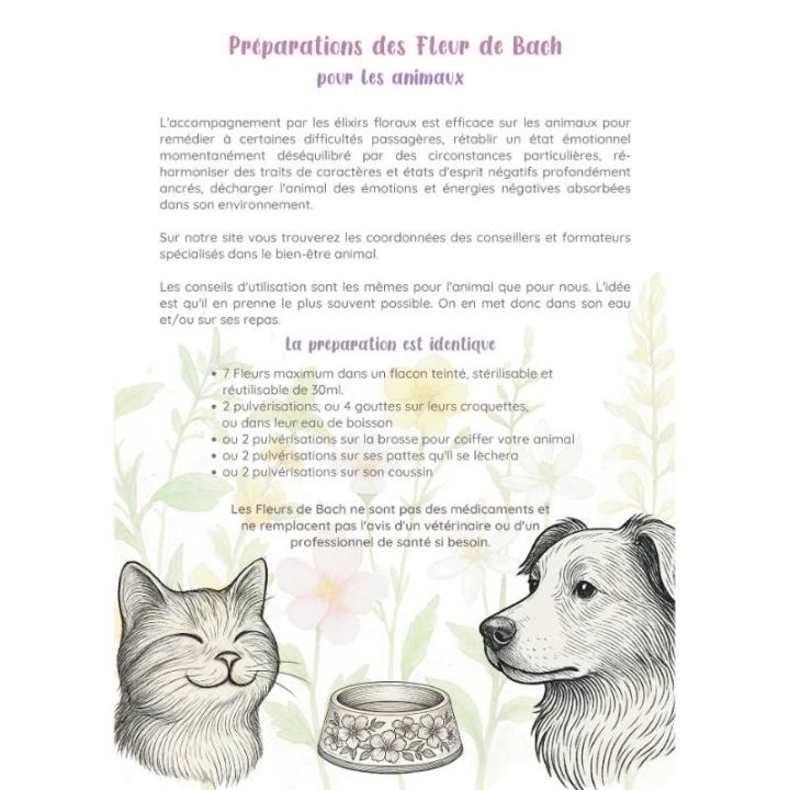 Pack de 10 livret fleurs de Bach Mes Fleurs de BACH 8 - mesfleursdebach.com 