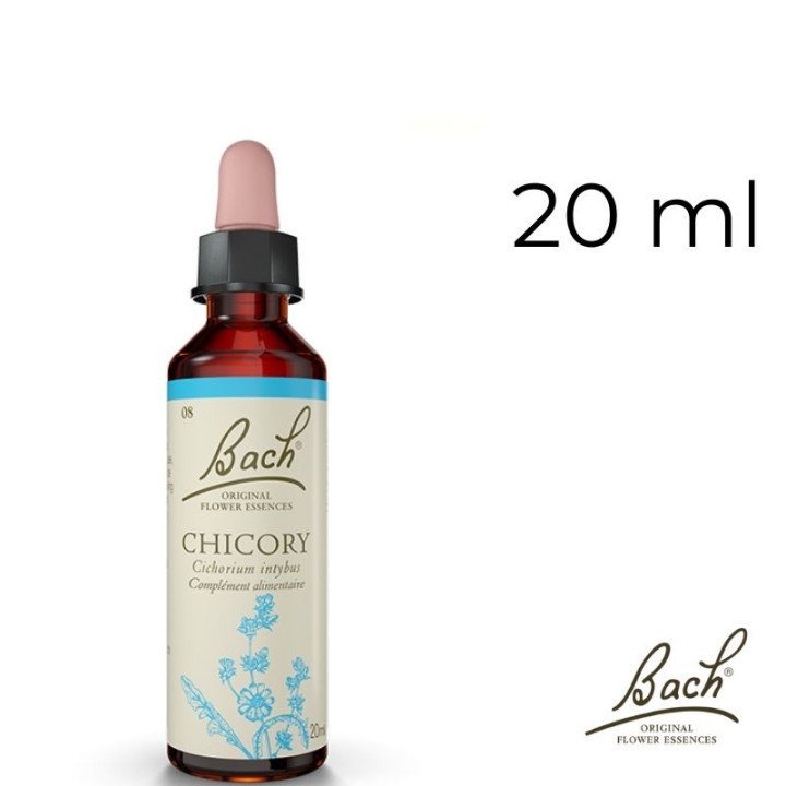 Chicory Bach Original - Fleur de Bach Authentique 20 ml (Chicorée) Bach Original Nelsons 1 - mesfleursdebach.com 