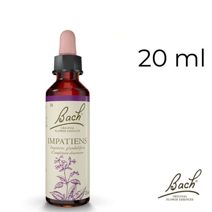 Impatiens Bach Original - Fleur de Bach Authentique 20 ml (Impatiente) Bach Original Nelsons 1 - mesfleursdebach.com 
