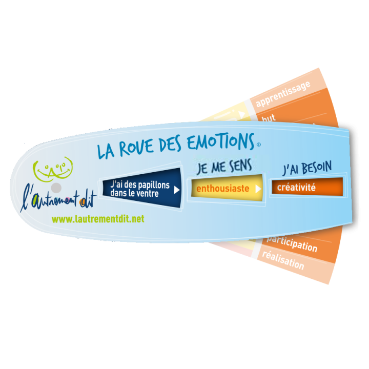 Roue des émotions pour adultes Mes Fleurs de BACH 2 - mesfleursdebach.com 
