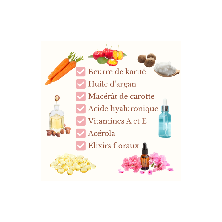 Crème Anti-Âge Cocooning Alchimy aux Fleurs de Bach et à l'acide hyaluronique Alchimy 8 - mesfleursdebach.com 