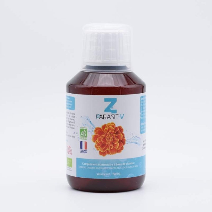 Z-ParasitV - Vermifuge naturel BIO 150ml [product.brand] 3 - mesfleursdebach.com 
