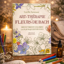 Art-Thérapie et Fleurs de Bach - 38 fleurs à colorier - Lucilla Satanassi Mes Fleurs de BACH 1 - mesfleursdebach.com 