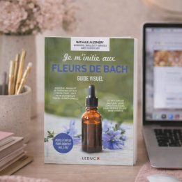 Je m'initie aux Fleurs de Bach - Guide Visuel de Nathalie Auzeméry [product.brand] 1 - mesfleursdebach.com 