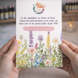 Pack de 10 livret fleurs de Bach Mes Fleurs de BACH 1 - mesfleursdebach.com 