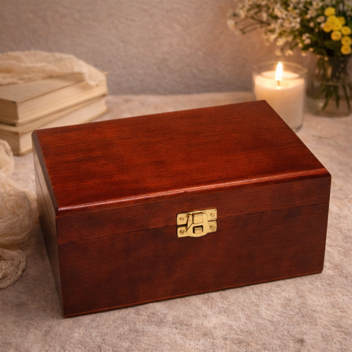 Deva 30 ml - Coffret acajou plein - 38 fleurs de Bach et 2 urgences Deva 8 - mesfleursdebach.com 