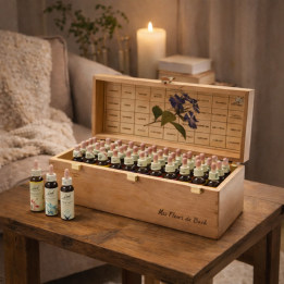 Bach Original 20ml - Coffret 38 Fleurs + 2 Rescue - Plein en bois - Cerato Bach Original Nelsons 1 - mesfleursdebach.com 